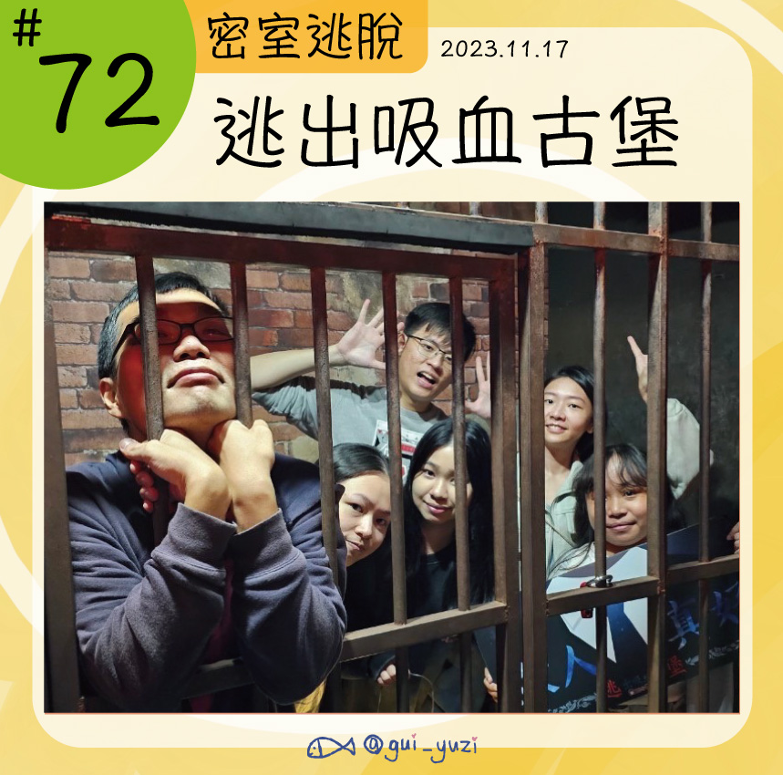 《逃出吸血古堡》密室逃脫心得 封面